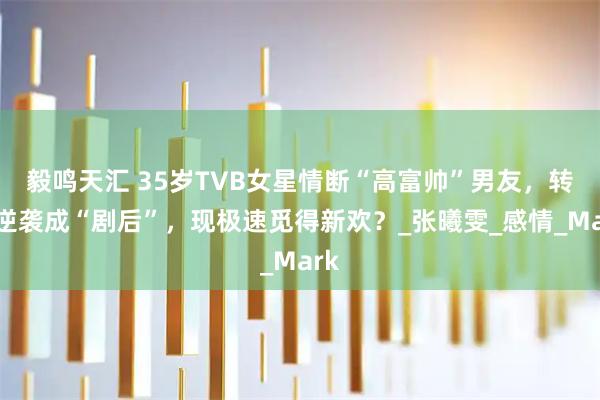 毅鸣天汇 35岁TVB女星情断“高富帅”男友，转身逆袭成“剧后”，现极速觅得新欢？_张曦雯_感情_Mark
