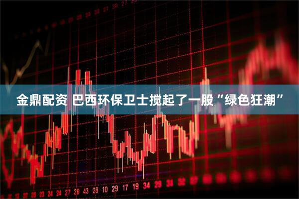 金鼎配资 巴西环保卫士搅起了一股“绿色狂潮”